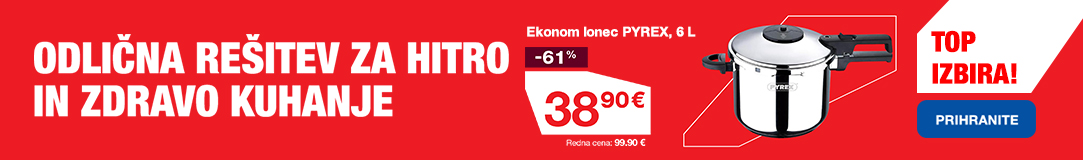 Ekonom lonec PYREX, 6 L, PY-6910 GRACE, 22 cm