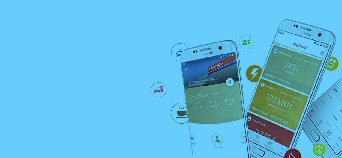 Mobilne aplikacije Petrol