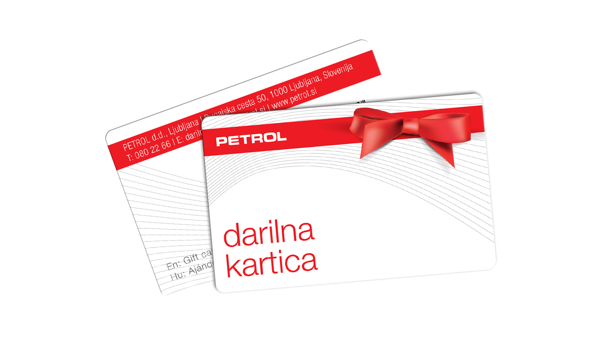 Petrol darilna kartica