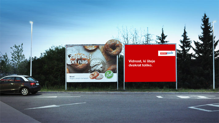 Billboard, sporočilo, ki izstopa
