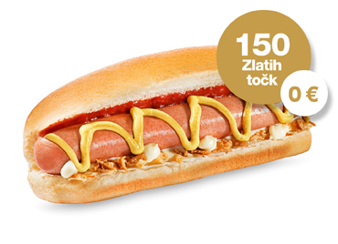 Mini hot dog