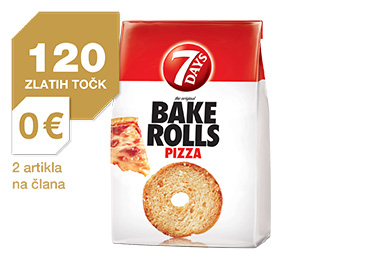 Bake Rolls Pizza 80 g