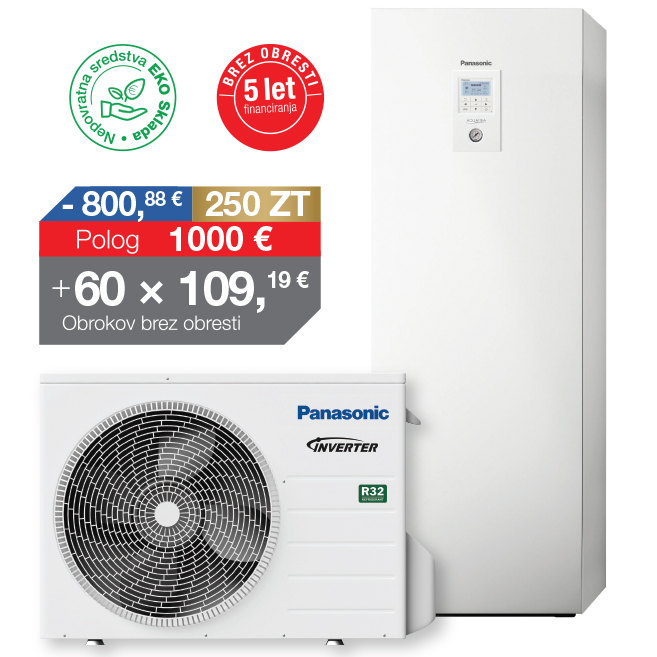 Panasonic Aqarea performance all in one generacija J
