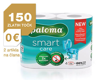 Toaletni papir Smart Care, Paloma