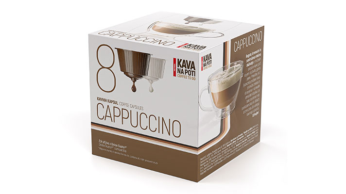 Kava na poti Cappuccino