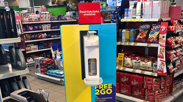 Okvirji za dezinfekcijska sredstva