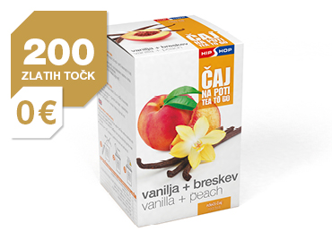 Čaj na poti Vanilija Breskev