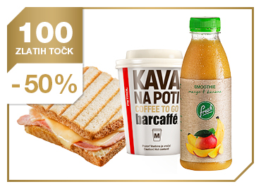 Toast, KNP in Smoothie Mango banana
