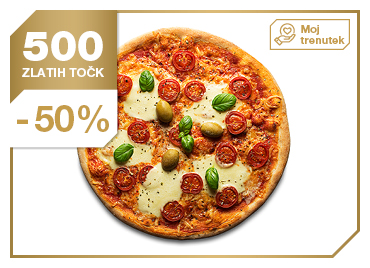 Pica Margerita 30 cm 1 + 1 brezplačno