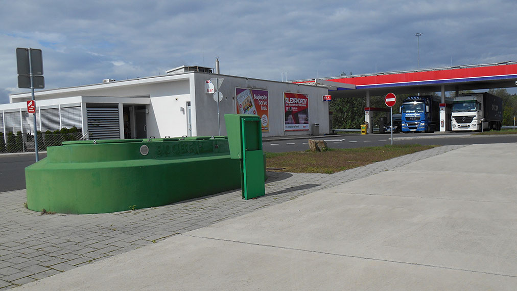 Čistilne naprave na prodajnih mestih