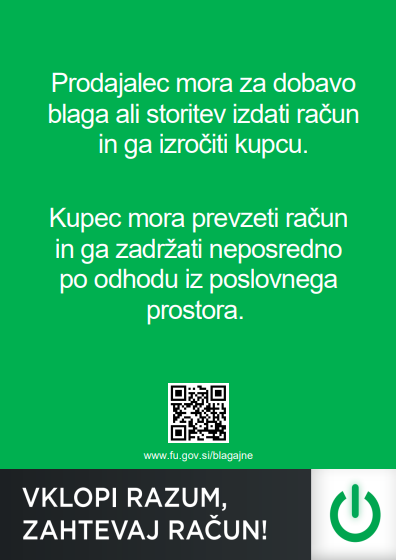 Vklopi razum, zahtevaj račun!