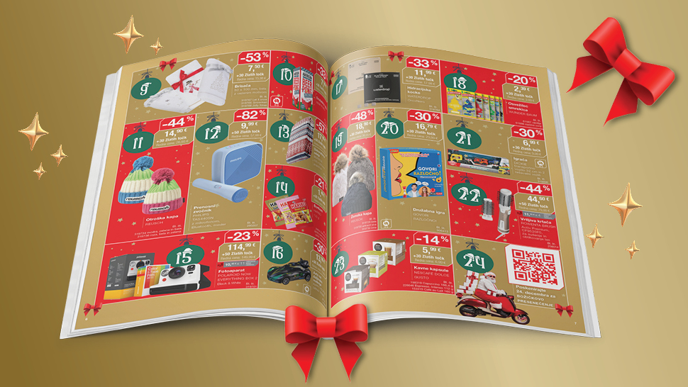 Petrol klub adventni koledarček