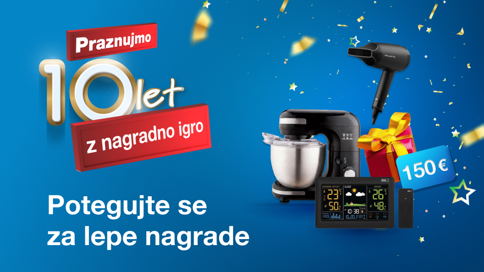 Praznujmo skupaj: nakupujte v Petrol eShop in osvojite 150 €