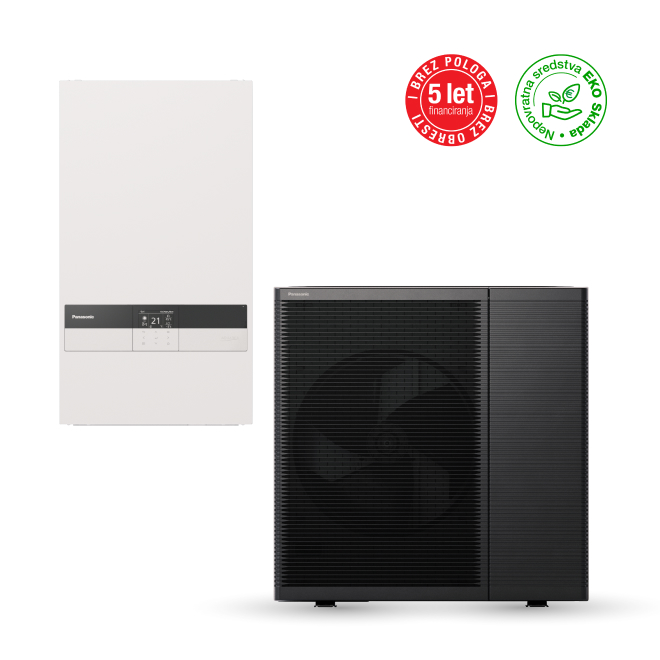 Toplotna črpalka Panasonic Aquarea generacije L, 7 kW