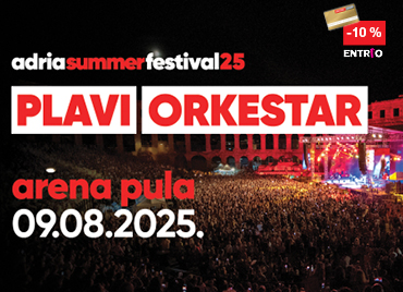 Adria Summer Festival 2025, Plavi Orkestar, Arena Pula, 9.08.2025.