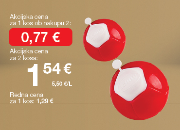 Sladoled Leone, vanilja 140 mL, na svetlo rjavo-zlatem ozadju. Ob unovčenju 8 zlatih točk akcijska cena za 1 kos ob nakupu 2 je 0,77 €, skupna cena za 2 kosa je 1,54 €. Redna cena za 1 kos: 1,29 €.