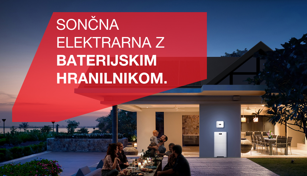 Sončne elektrarne in baterijski hranilniki