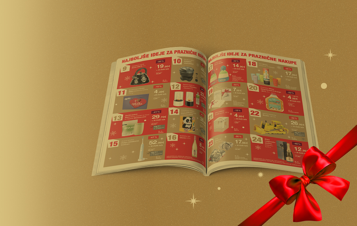 Odkrivajte Petrol klub adventni koledar