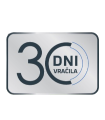 Oznaka s številko 30 in napisom 'dni vračila' v moderni oblikovni zasnovi.