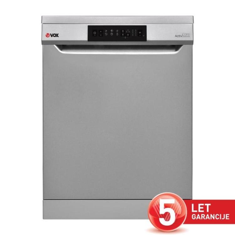Pomivalni stroj VOX LCS 13A15Y3D, D, 13 pog., 6 prog., AutoDoor, siva