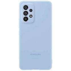 Original ovitek Samsung GALAXY A53, silikonski, svetlo moder