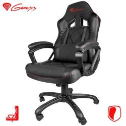 Gaming stol Genesis Nitro 330, ergonomski, črn