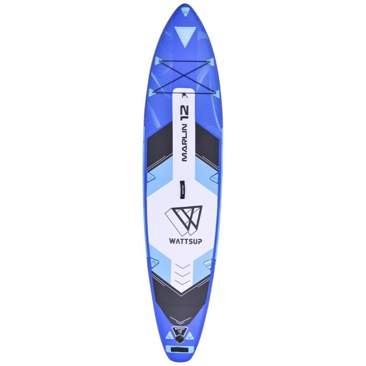 Napihljiv SUP WattSup iSUP Marlin, modra, 365 x 83 x 15 cm