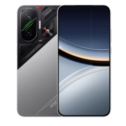 POCO F7 pametni telefon z gaming dizajnom, dvojnima kamerama in velikim zaslonom