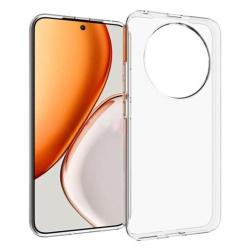 Prozoren zaščitni ovitek za telefon Honor Magic8 Lite, tanek gumiran etui z izrezom za kamero, prilega se napravi.