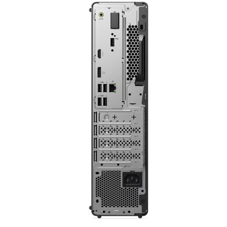 Poslovni računalnik Lenovo ThinkCentre z bogatim naborom zadnjih priključkov, učinkovitim hlajenjem in razširljivim ohišjem nudi visoko produktivnost, stabilnost in dolgoročno zanesljivo delovanje.