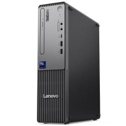 Lenovo ThinkCentre z USB-C, USB-A, avdio priključki in optičnim pogonom na sprednji strani zagotavlja priročno povezljivost ter enostaven dostop do pogosto uporabljenih funkcij.