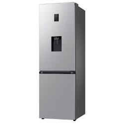 Hladilnik z zamrzovalnikom Samsung RB34C652ESA/EF, 185 cm, E, 341 l, dozirnik, inox