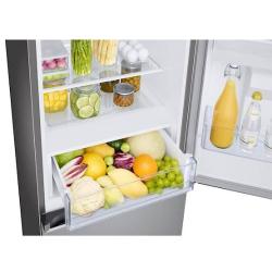 Hladilnik z zamrzovalnikom Samsung RB34C652ESA/EF, 185 cm, E, 341 l, dozirnik, inox