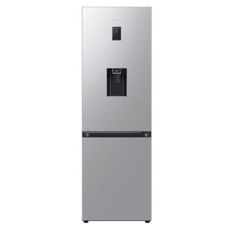 Hladilnik z zamrzovalnikom Samsung RB34C652ESA/EF, 185 cm, E, 341 l, dozirnik, inox
