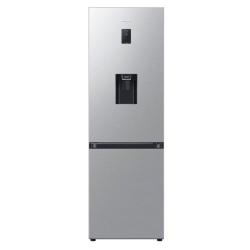 Hladilnik z zamrzovalnikom Samsung RB34C652ESA/EF, 185 cm, E, 341 l, dozirnik, inox