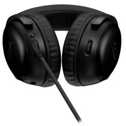 HyperX gaming slušalke z integriranimi upravljalnimi elementi na školjki, kakovostnim pletenim kablom in zaprtim akustičnim dizajnom omogočajo natančno reprodukcijo zvoka ter učinkovito izolacijo zunanjega hrupa.