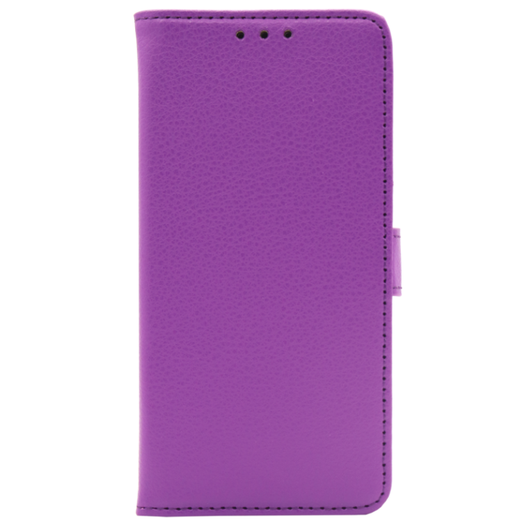 Vijolična preklopna torbica za Samsung Galaxy A37 5G z magnetnim zapiranjem nudi zanesljivo zaščito in eleganten videz.