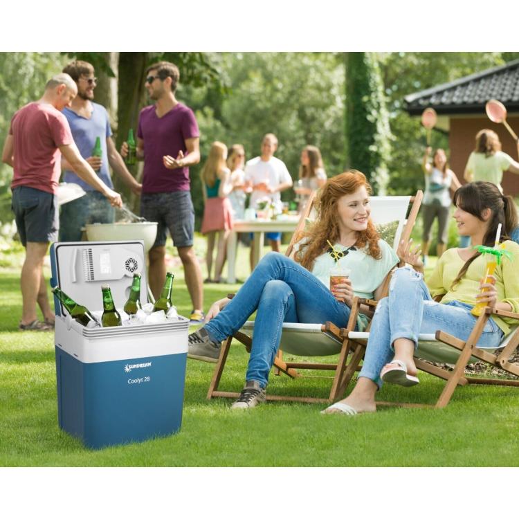 Električna hladilna torba Brunner Sundream Travel 28 l, modra