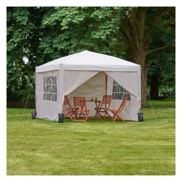 Paviljon VonHaus Pop Up, 3 x 3 m, Ivory
