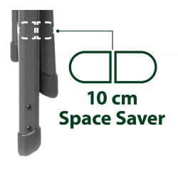 Stol za kampiranje BRUNNER ARAVEL 3D LARGE, črn