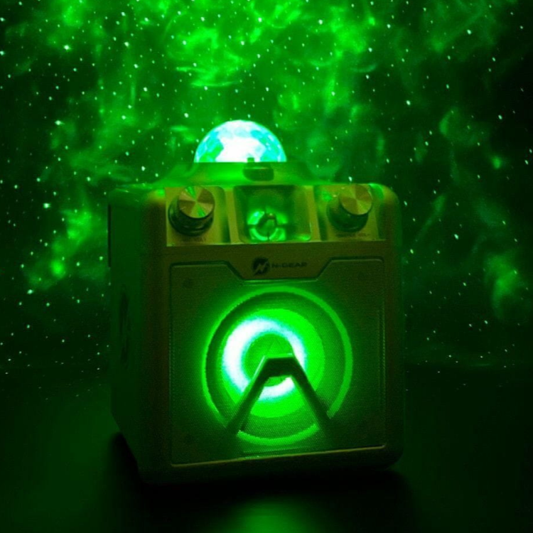 Prenosni zvočnik N-Gear Disco Star 710 Gold, 50 W