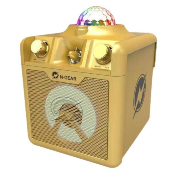 Prenosni zvočnik N-Gear Disco Star 710 Gold, 50 W