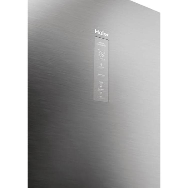 Zunanji digitalni zaslon hladilnika Haier HTW5620DNMG z upravljanjem na dotik, prikazom temperature in funkcijami za hlajenje ter zamrzovanje
