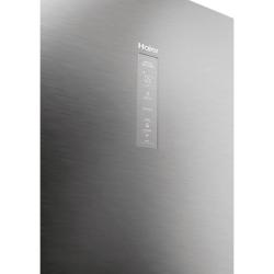 Zunanji digitalni zaslon hladilnika Haier HTW5620DNMG z upravljanjem na dotik, prikazom temperature in funkcijami za hlajenje ter zamrzovanje