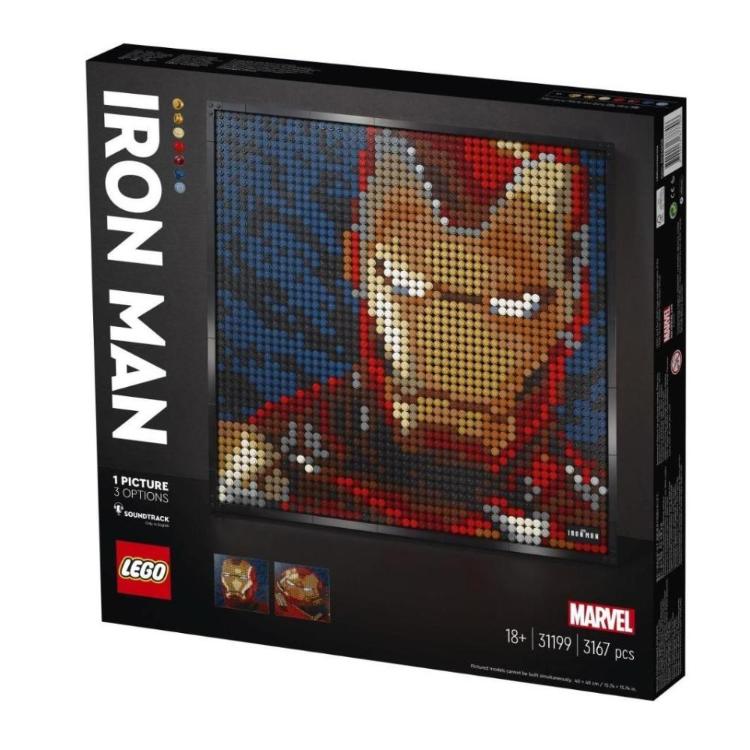 Lego Art Marvel Studios Iron Man- 31199_1