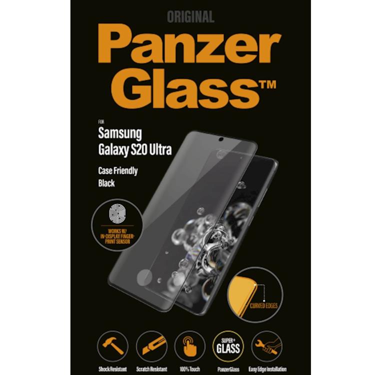 Samsung Galaxy S20 Ultra FP CF black, zaščitno steklo Panzerglass black._1
