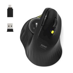 Ergonomska miška PORT Trackball WL+BT