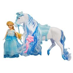 Set konj in punčka, 20 cm_1