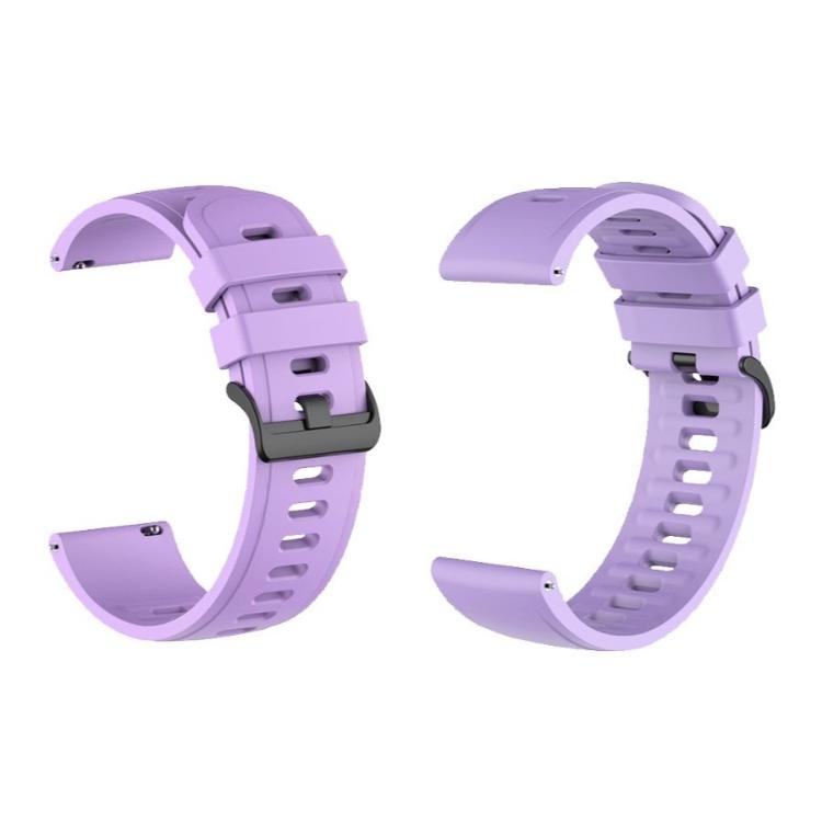 Silikonski pašček, 22 mm, neon vijoličen, za pametno uro_1