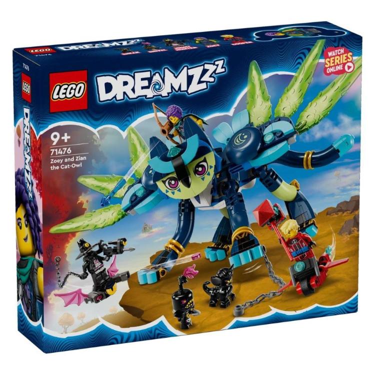 LEGO Dreamzzz Zoey in mačja-sova Zian - 71476